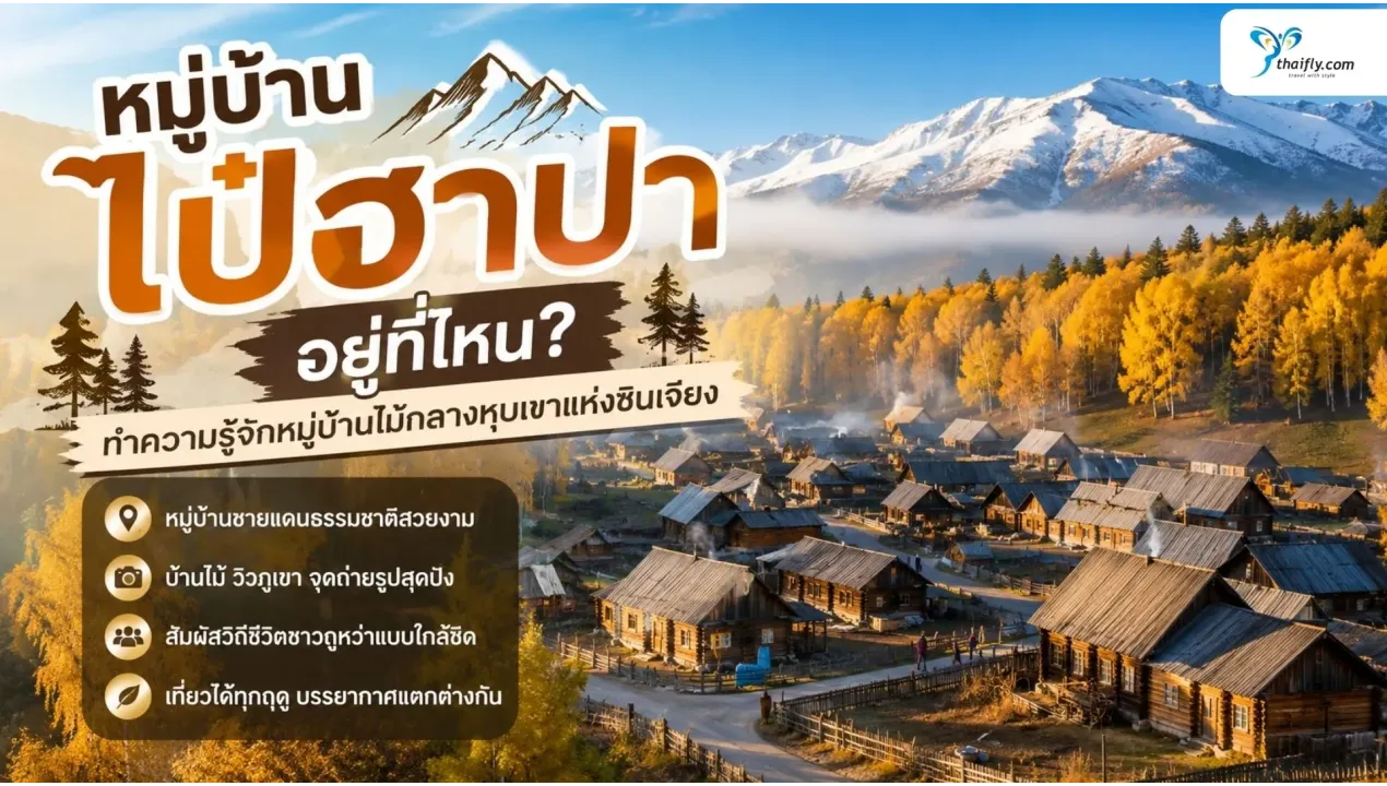 หมู่บ้านไป๋ฮาปา อยู่ที่ไหน? ทำความรู้จักหมู่บ้านไม้กลางหุบเขาแห่งซินเจียง