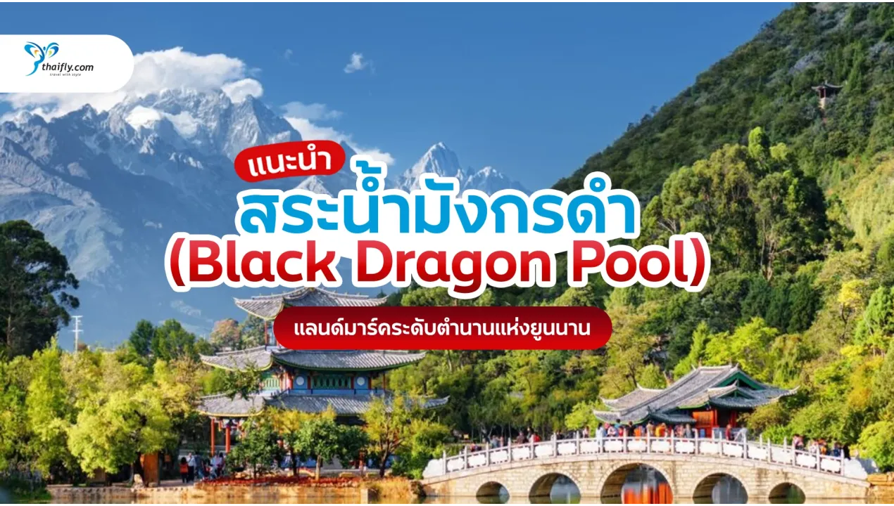 สระน้ำมังกรดำ ลี่เจียง (Black Dragon Pool) แลนด์มาร์คระดับตำนานแห่งยูนนาน