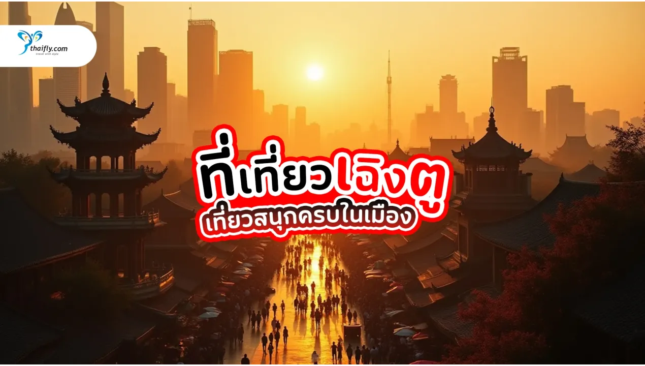 ที่เที่ยวเฉิงตู 2025 – แนะนำสถานที่ห้ามพลาด เที่ยวครบทั้งเมืองจีนในทริปเดียว