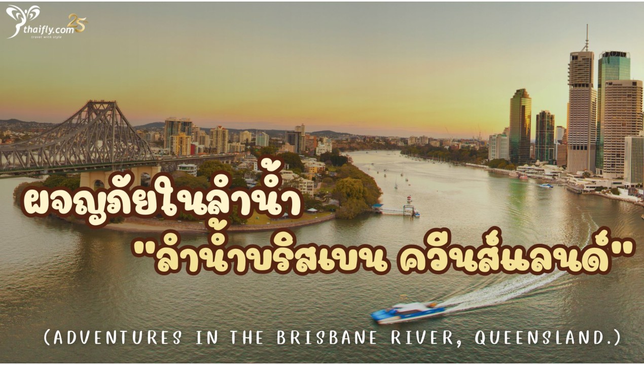 ข้อมูลเที่ยวออสเตรเลีย : ผจญภัยในลำน้ำบริสเบน ควีนส์แลนด์ (Adventures in the Brisbane River, Queensland.)