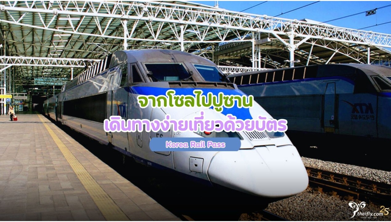 จากโซลไปปูซาน เดินทางง่าย เที่ยวด้วยบัตร Korea Rail Pass