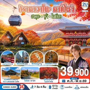 ทัวร์ญี่ปุ่น นาโกย่า ทาคายาม่า โตเกียว คามิโคจิ 7วัน 4คืน บิน XJ