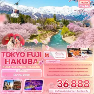 ทัวร์ญี่ปุ่น โตเกียว (Sakura Harmony) 6วัน 4คืน บิน XJ