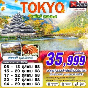 ทัวร์ญี่ปุ่น โตเกียว คามิโคจิ ใบไม้เปลี่ยนสี [OCT] 6วัน 3คืน บิน XJ