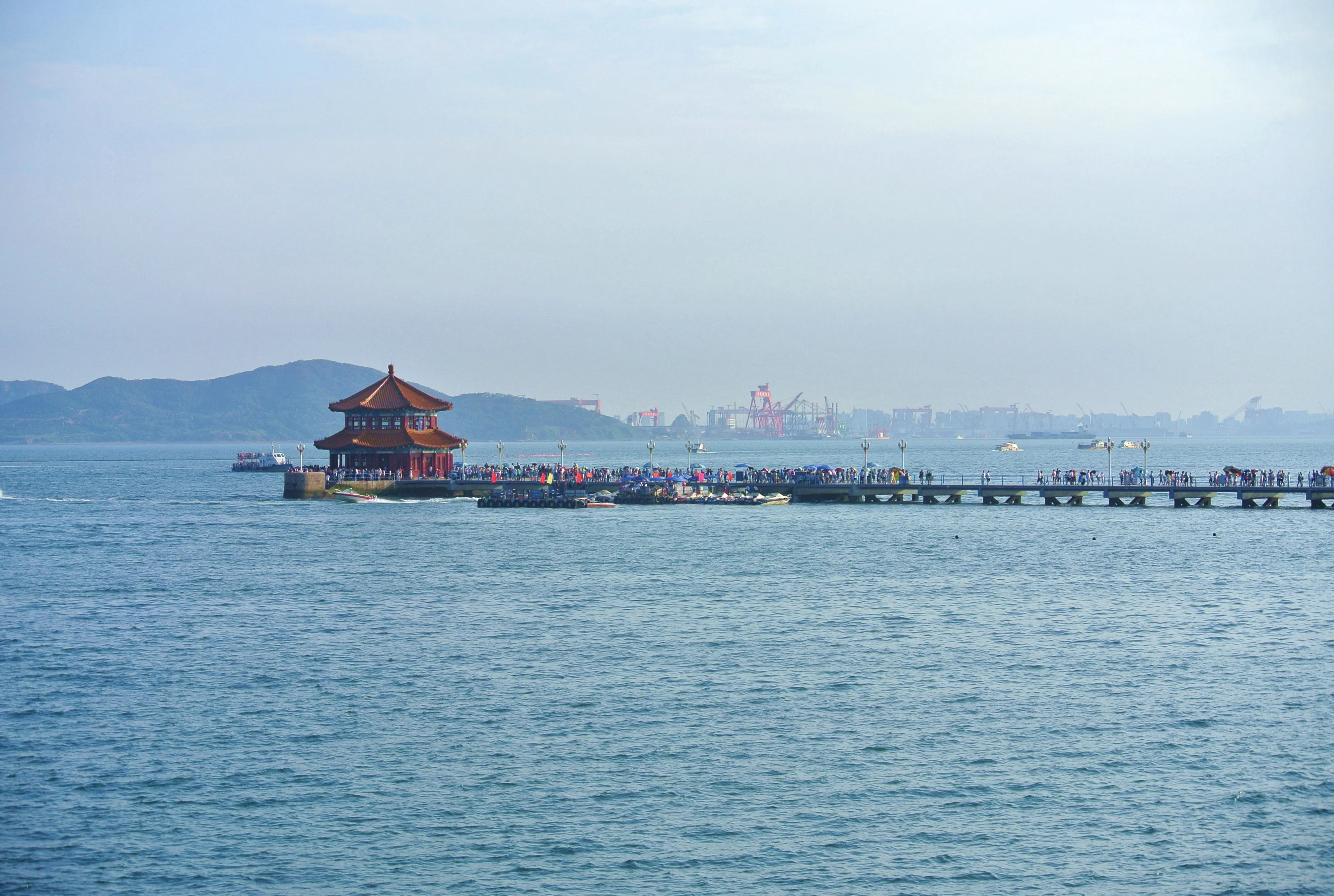 เจียวเฉียว (Zhanqiao Pier)