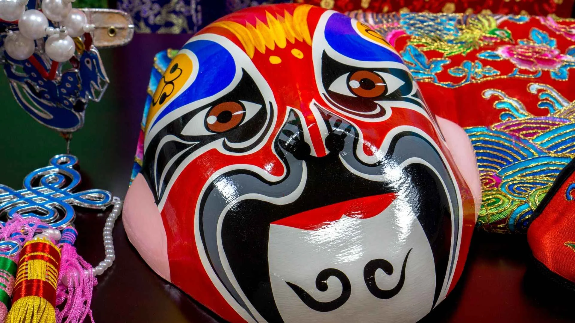 หน้ากากงิ้วจีน (Chinese Opera Mask)