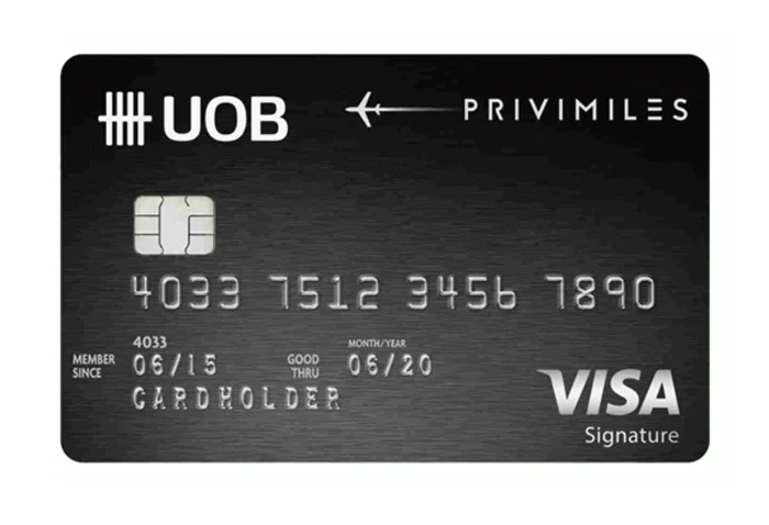 บัตรเครดิต UOB Privi Miles