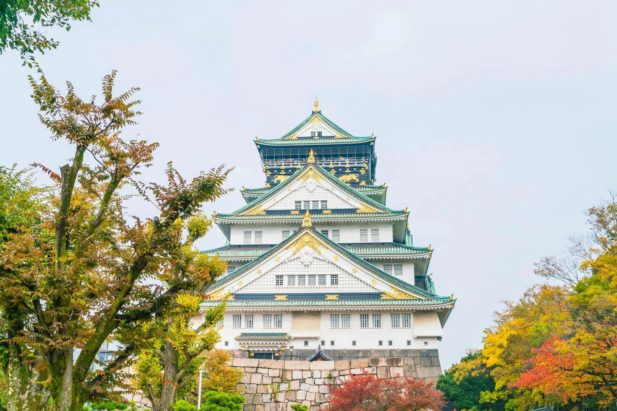 ปราสาทโอซาก้า (Osaka Castle) — โอซาก้า