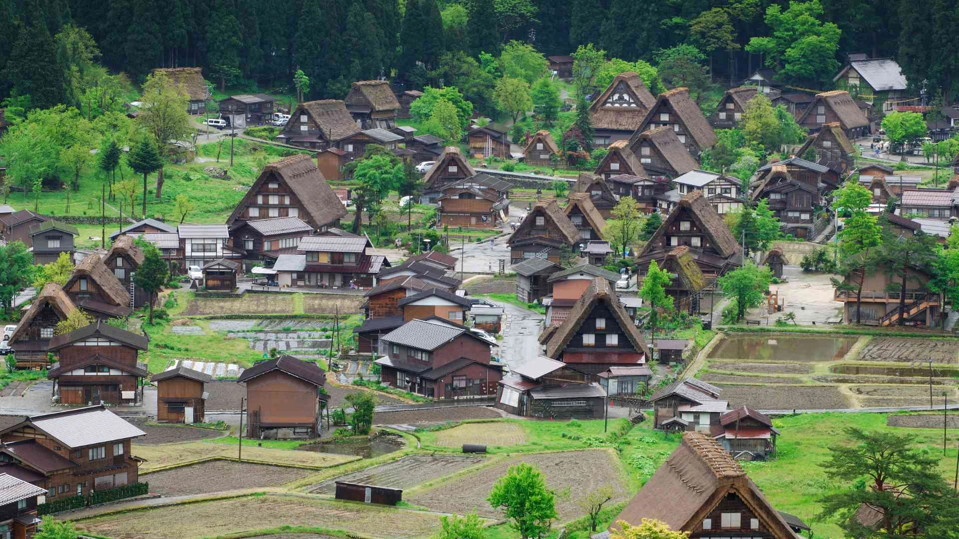หมู่บ้านชิราคาวาโกะ (Shirakawago)