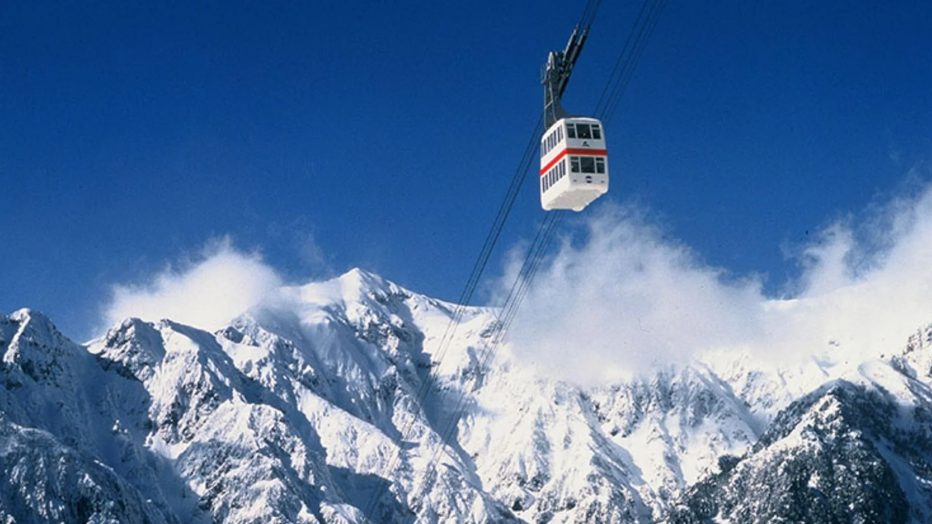 นั่งกระเช้าลอยฟ้าชิโฮทะกะ (Shinhotaka Ropeway)